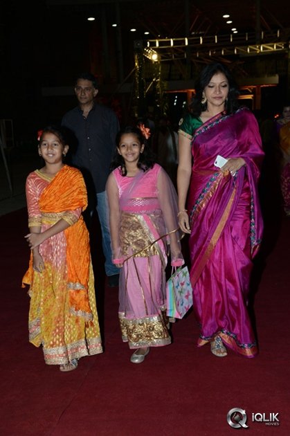 Celebs-at-Prasad-V-Potluri-Daughter-Half-Saree-Function
